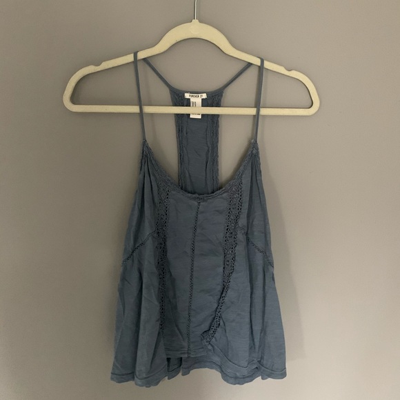 blue tank top - Picture 1 of 1